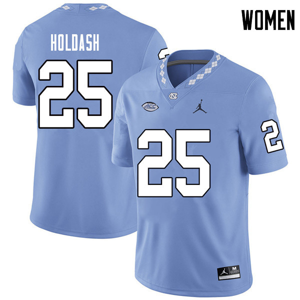 Jordan Brand Women #25 Irv Holdash North Carolina Tar Heels College Football Jerseys Sale-Carolina B
